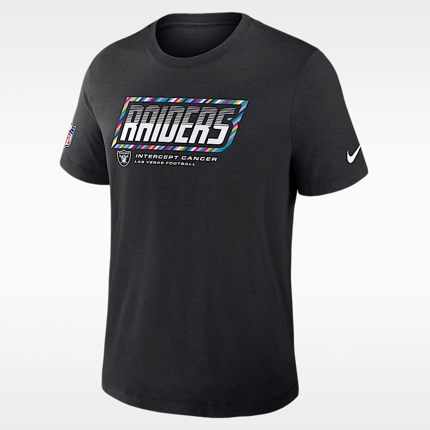 Las Vegas Raiders Sideline Team Issue Men's Nike Dri-FIT NFL T